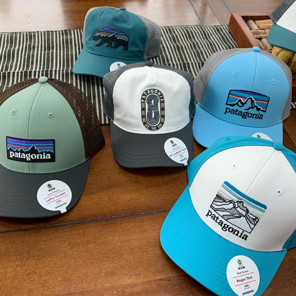 Patagonia Line Logo Ridge Roger That Trucker Hat - Picture 7 of 8
